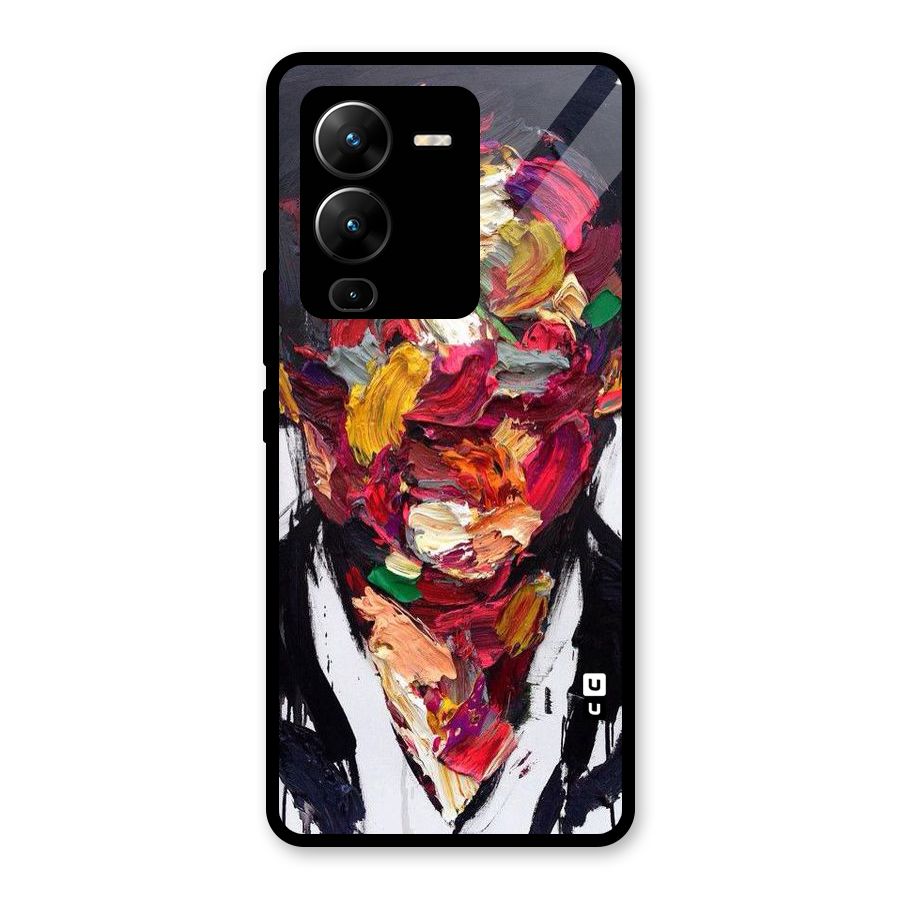 Acrylic Face Glass Back Case for Vivo V25 Pro