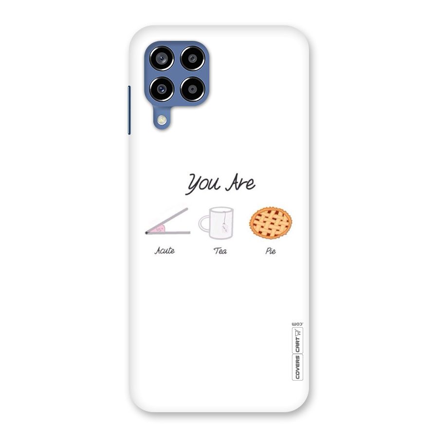Acute Tea Pie Back Case for Galaxy M53 5G