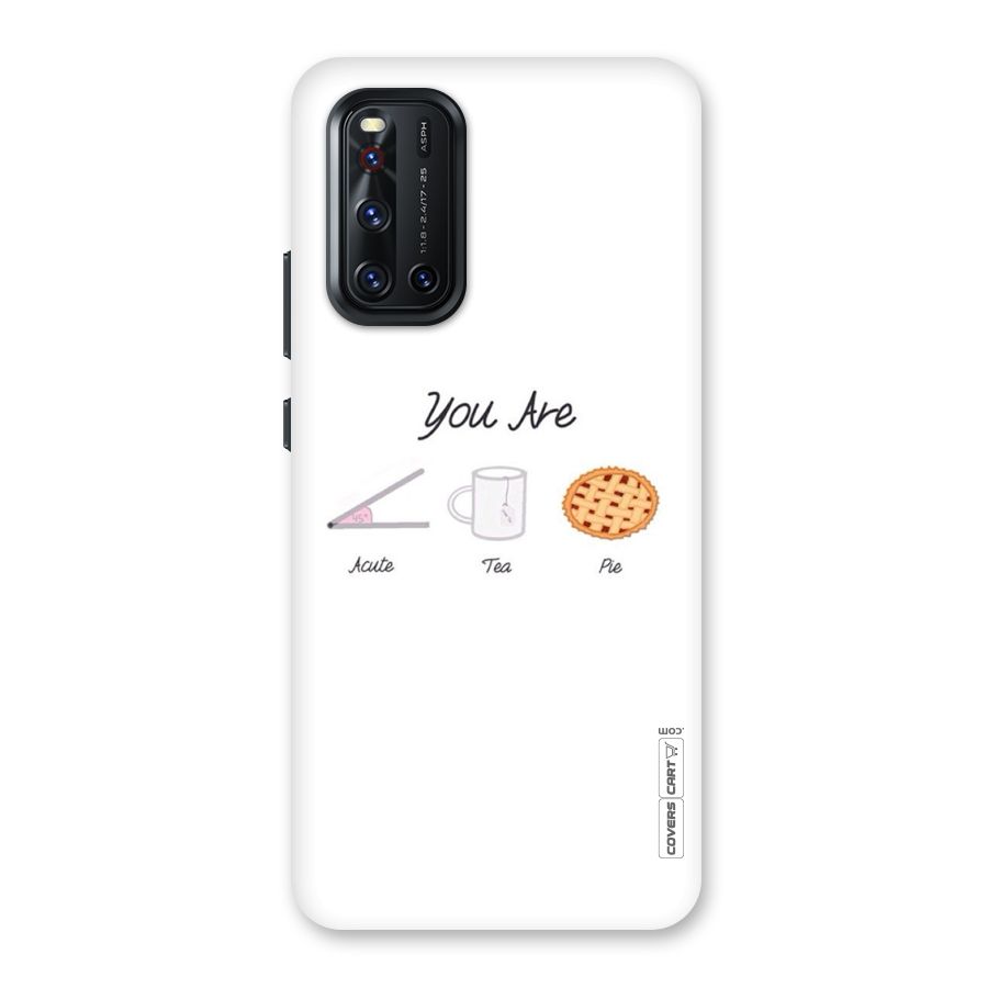 Acute Tea Pie Back Case for Vivo V19