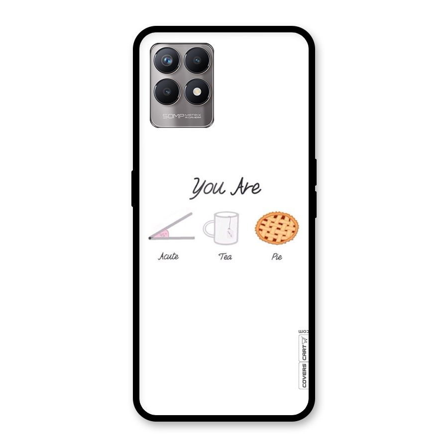 Acute Tea Pie Glass Back Case for Realme Narzo 50