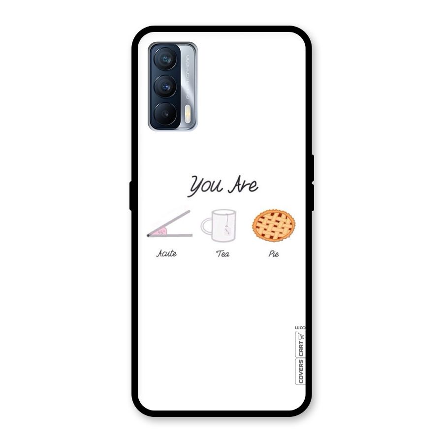 Acute Tea Pie Glass Back Case for Realme X7