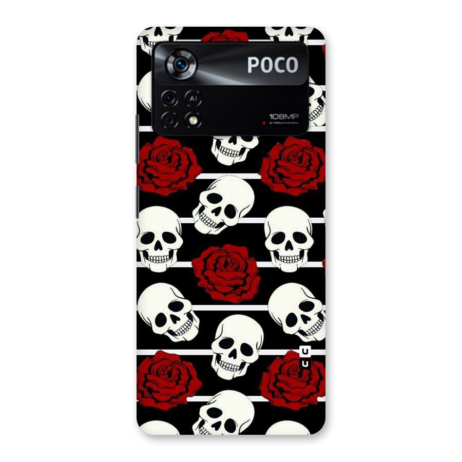 Adorable Skulls Back Case for Poco X4 Pro 5G