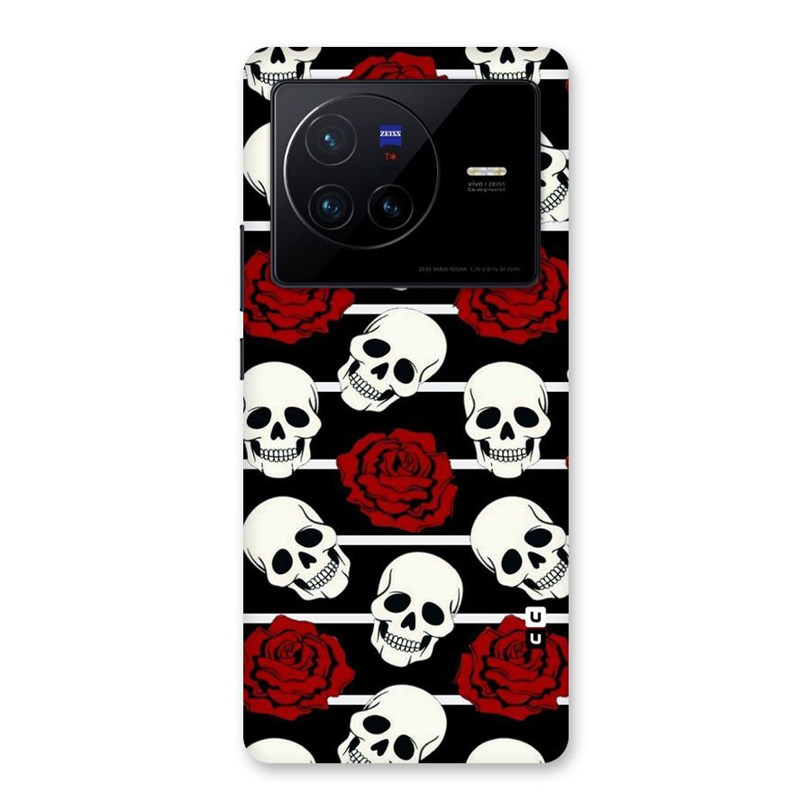 Adorable Skulls Back Case for Vivo X80