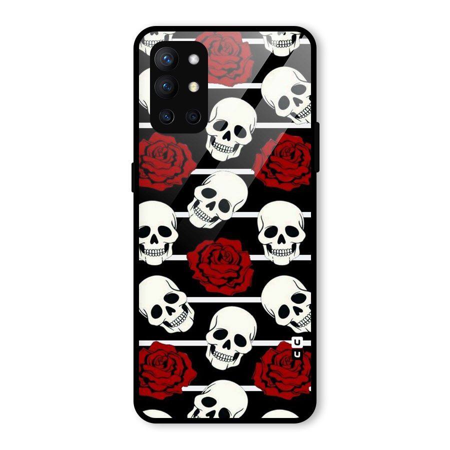Adorable Skulls Glass Back Case for OnePlus 9R