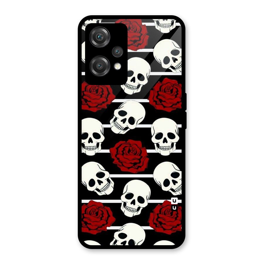 Adorable Skulls Glass Back Case for OnePlus Nord CE 2 Lite 5G