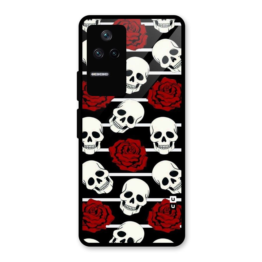 Adorable Skulls Glass Back Case for Poco F4 5G