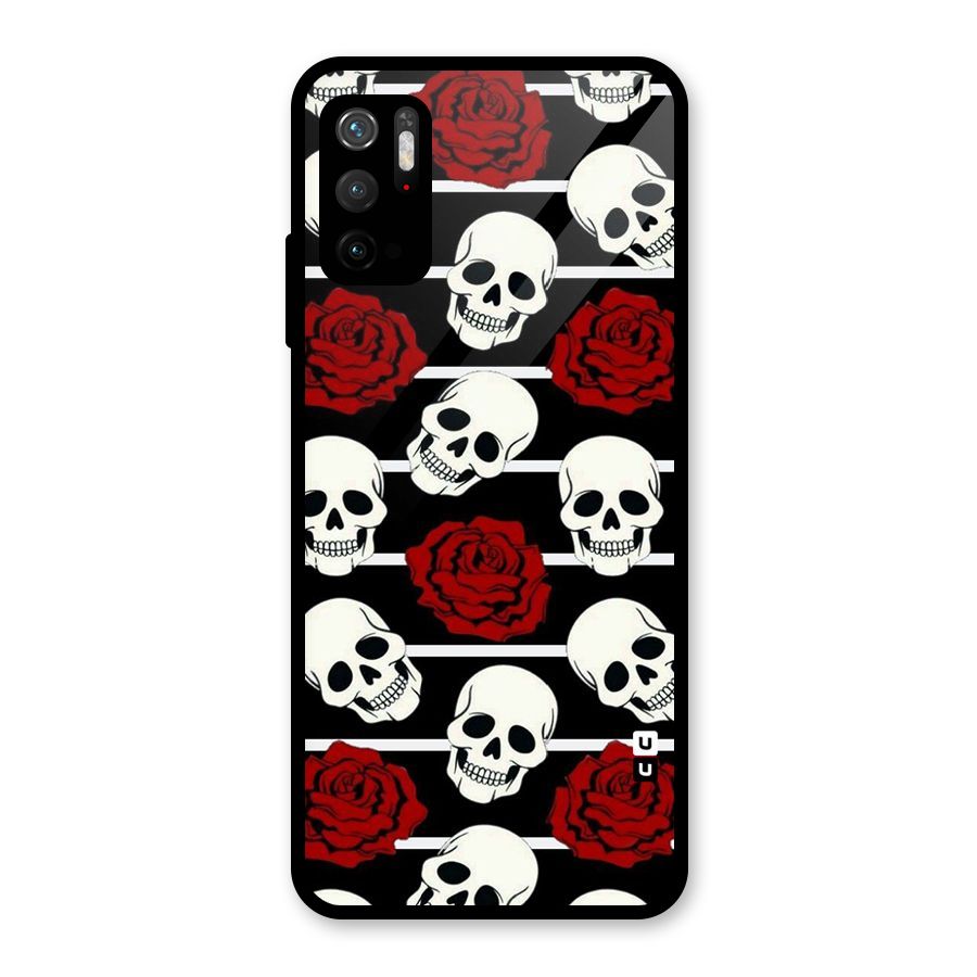 Adorable Skulls Glass Back Case for Poco M3 Pro 5G