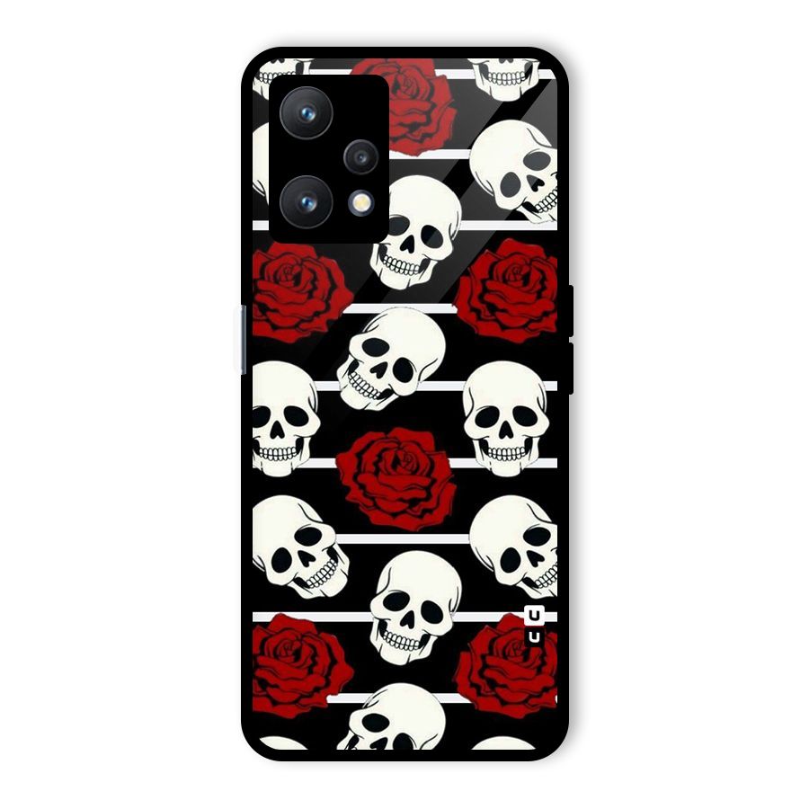 Adorable Skulls Glass Back Case for Realme 9 Pro 5G