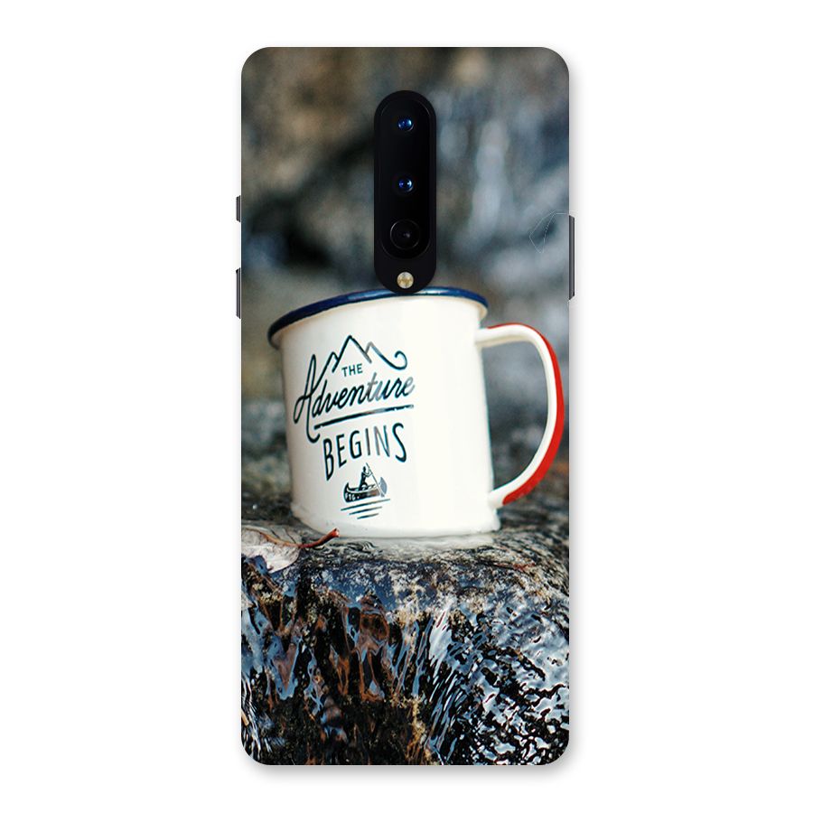Adventure Begins Back Case for OnePlus 8