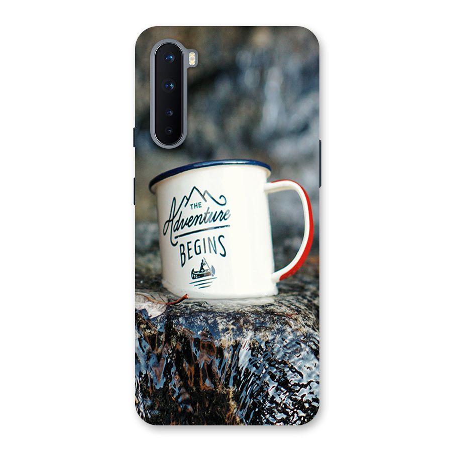 Adventure Begins Back Case for OnePlus Nord