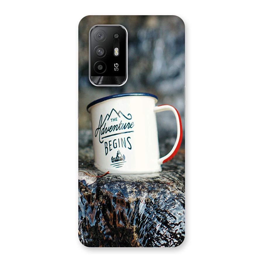 Adventure Begins Back Case for Oppo F19 Pro Plus 5G