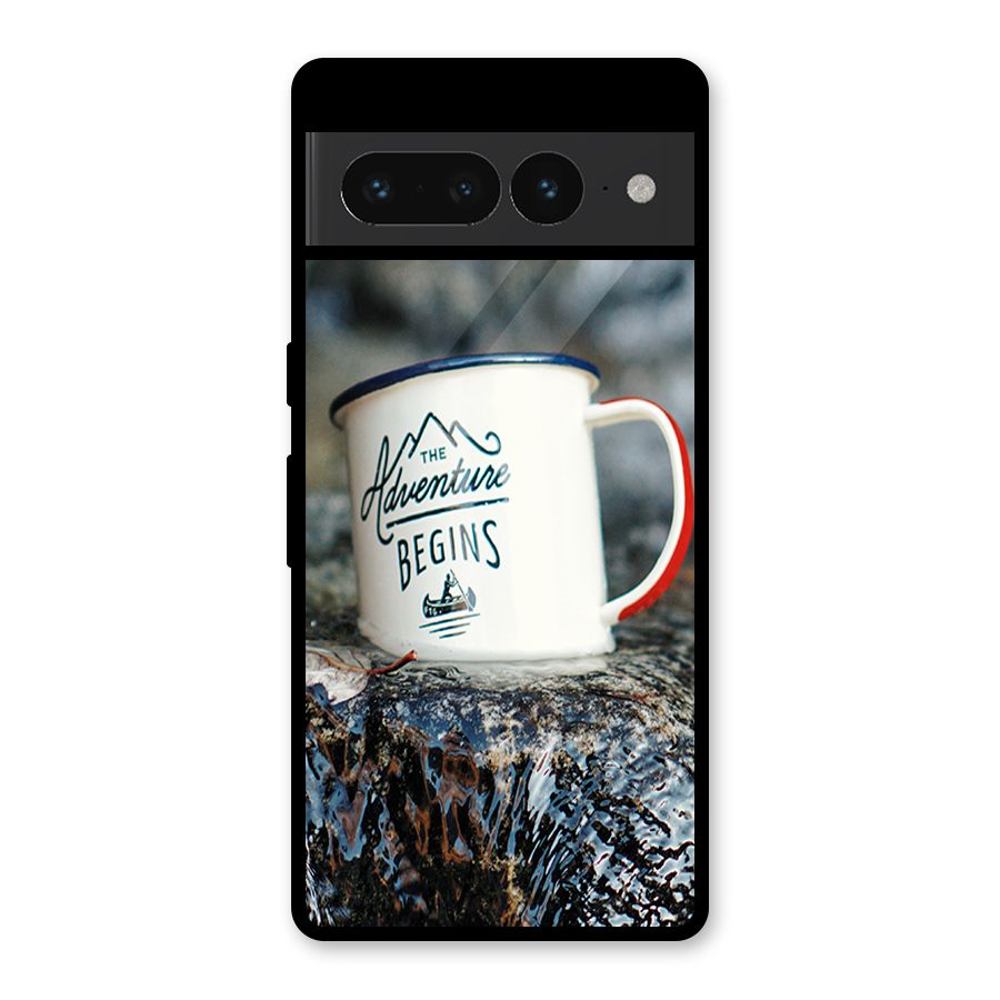 Adventure Begins Glass Back Case for Google Pixel 7 Pro