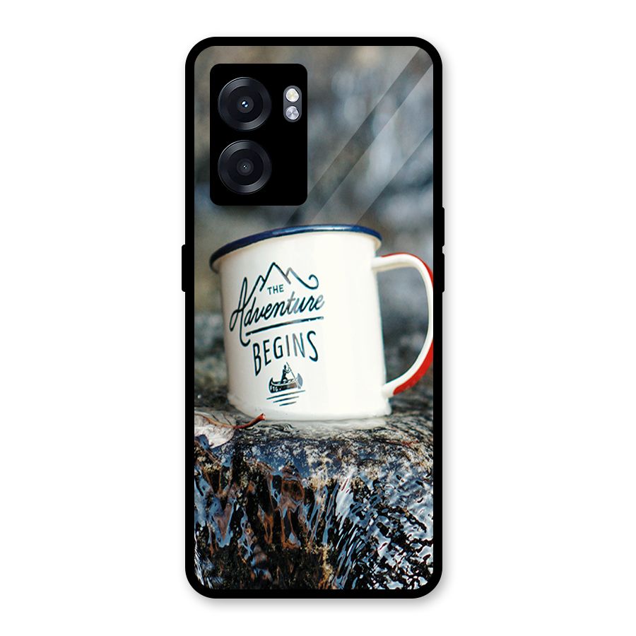 Adventure Begins Glass Back Case for Realme Narzo 50 5G