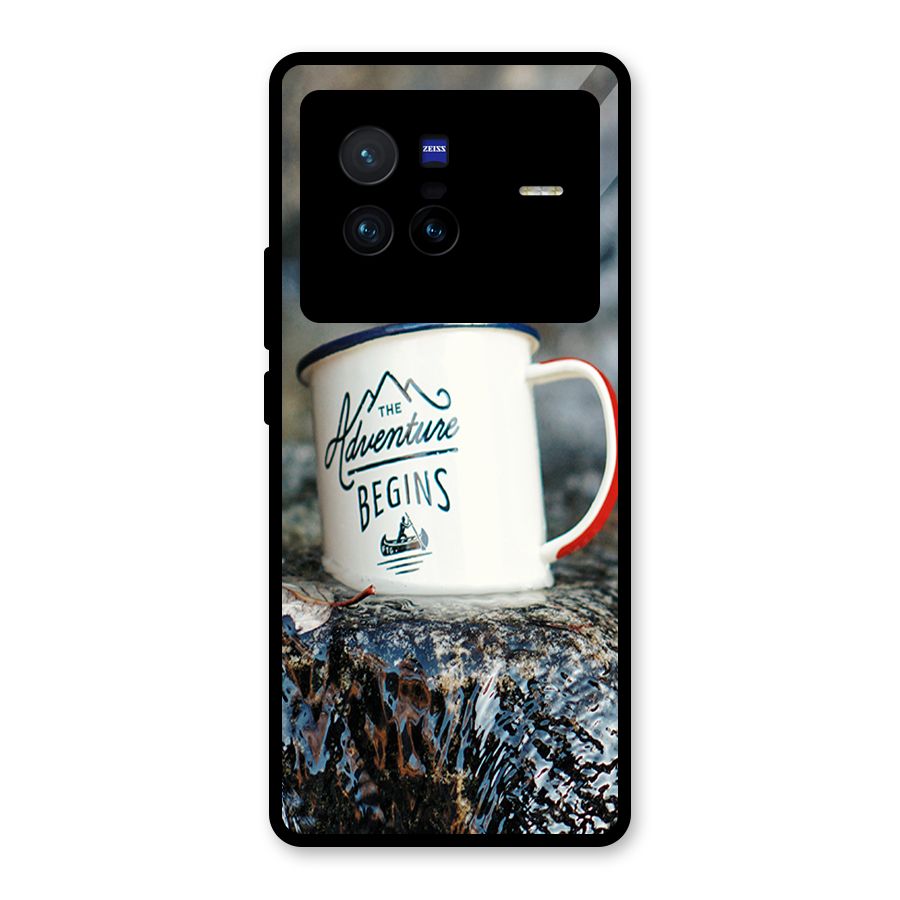 Adventure Begins Glass Back Case for Vivo X80