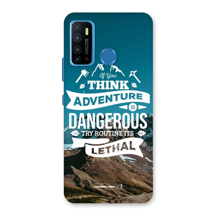Adventure Dangerous Lethal Back Case for Infinix Hot 9