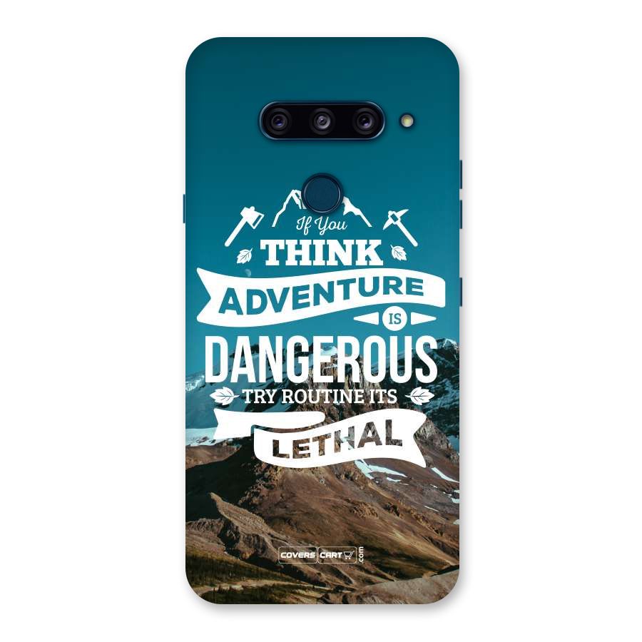 Adventure Dangerous Lethal Back Case for LG  V40 ThinQ