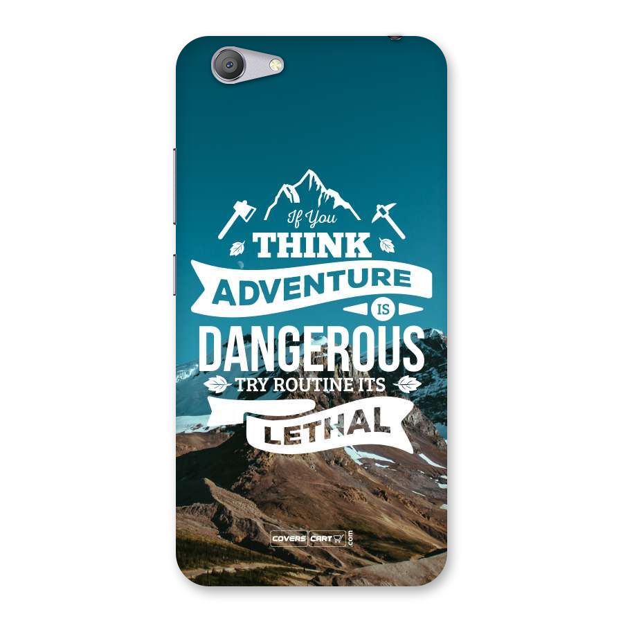Adventure Dangerous Lethal Back Case for Vivo Y53
