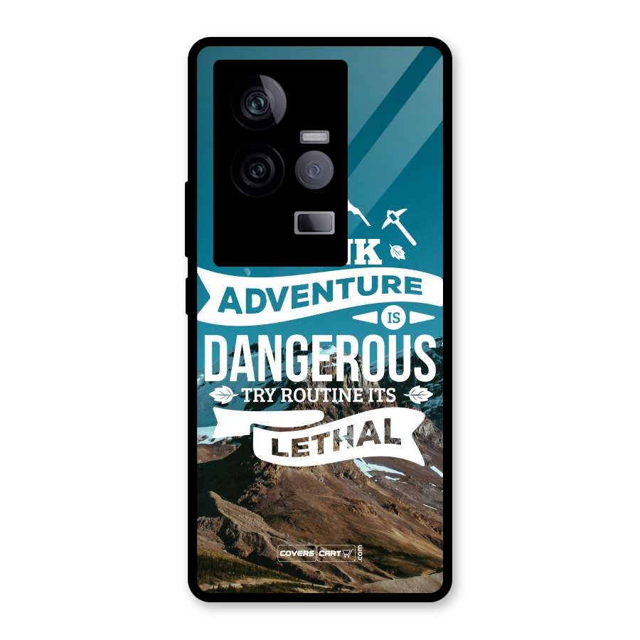 Adventure Dangerous Lethal Glass Back Case for Vivo iQOO 11 5G