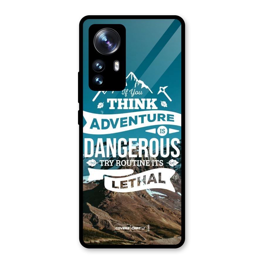 Adventure Dangerous Lethal Glass Back Case for Xiaomi 12 Pro