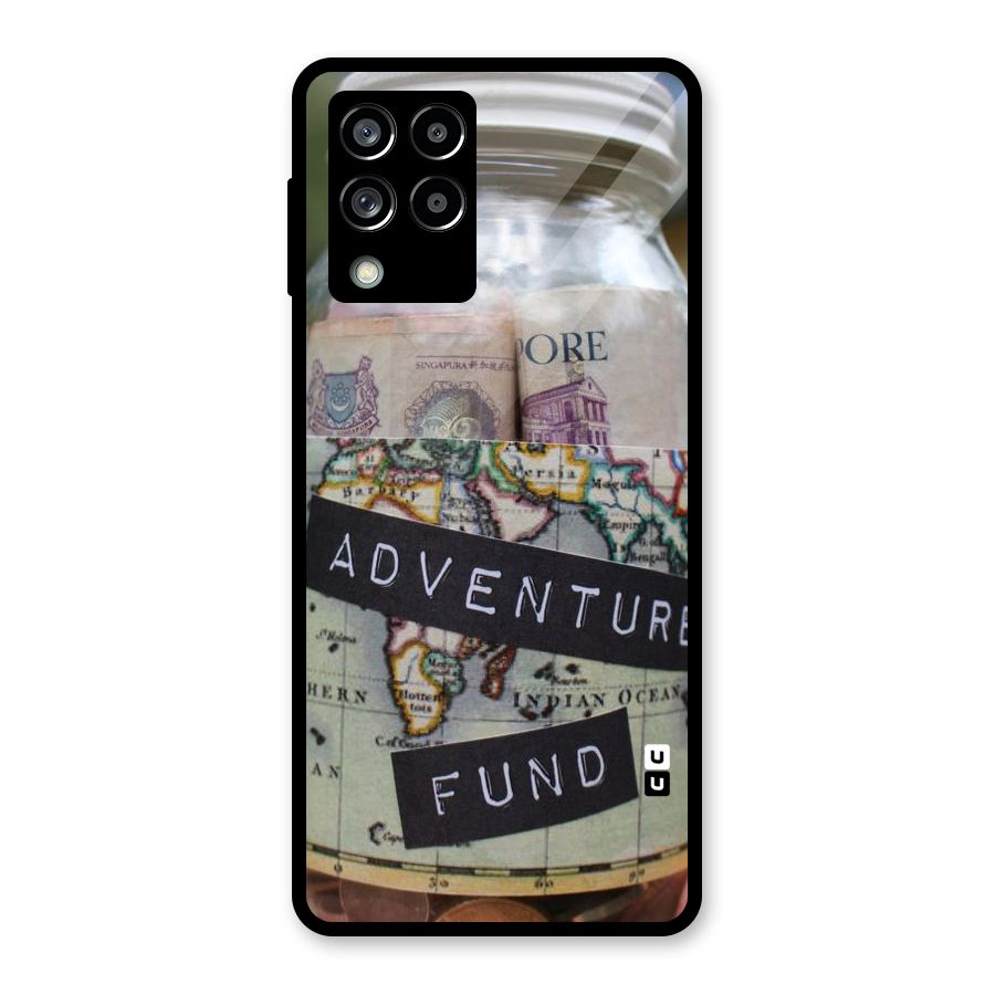 Adventure Fund Glass Back Case for Galaxy M53 5G
