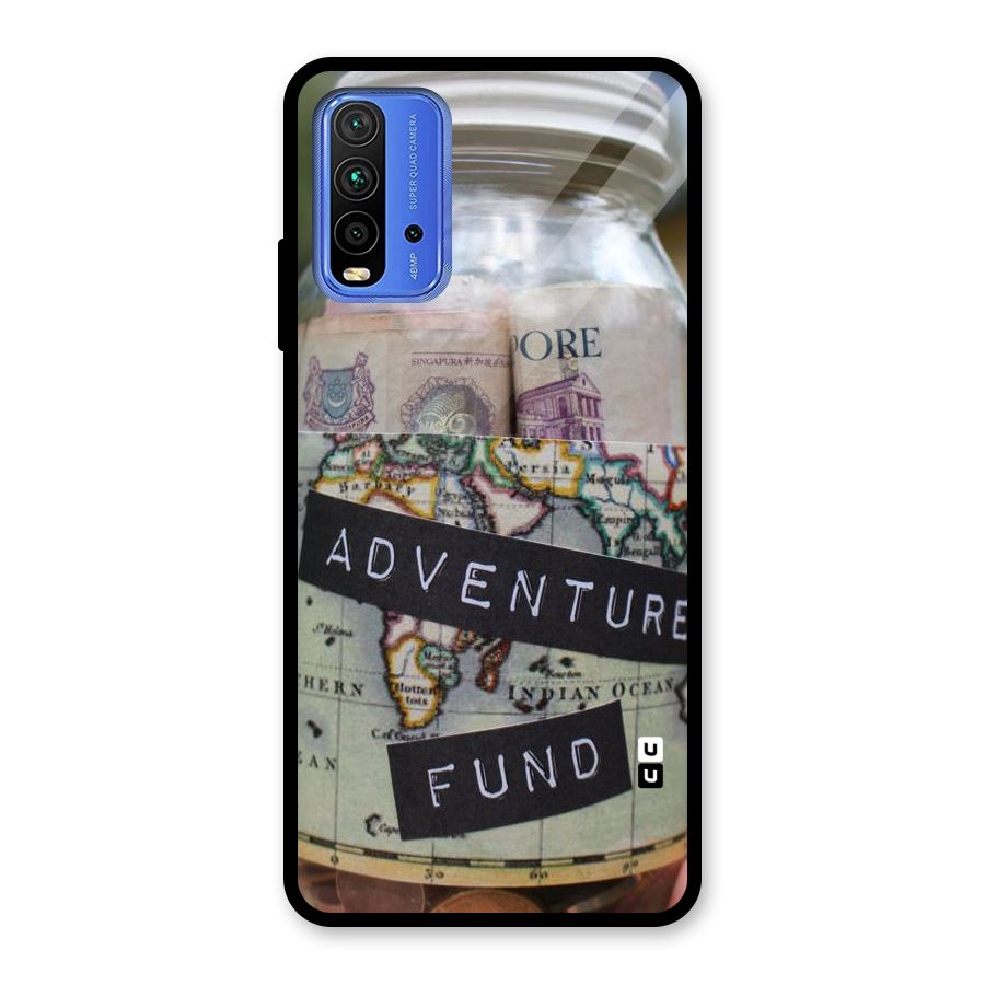 Adventure Fund Glass Back Case for Redmi 9 Power