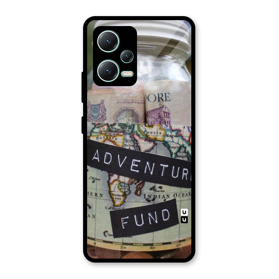 Adventure Fund Glass Back Case for Redmi Note 12 5G