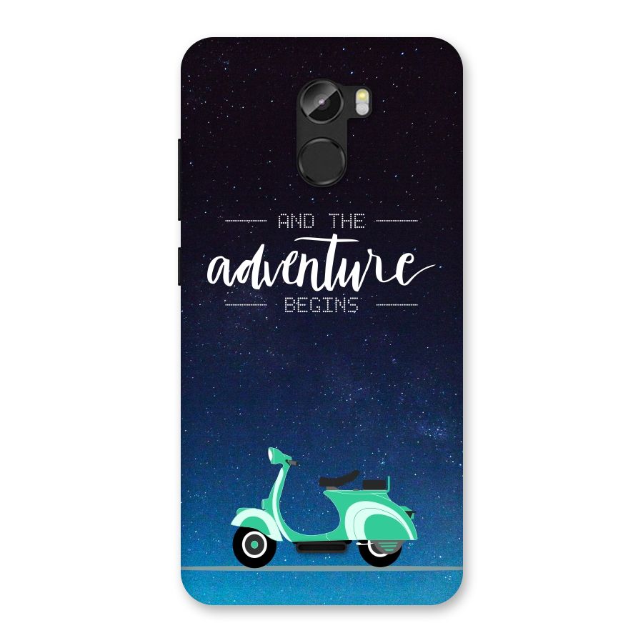 Adventure Scooter Back Case for Gionee X1