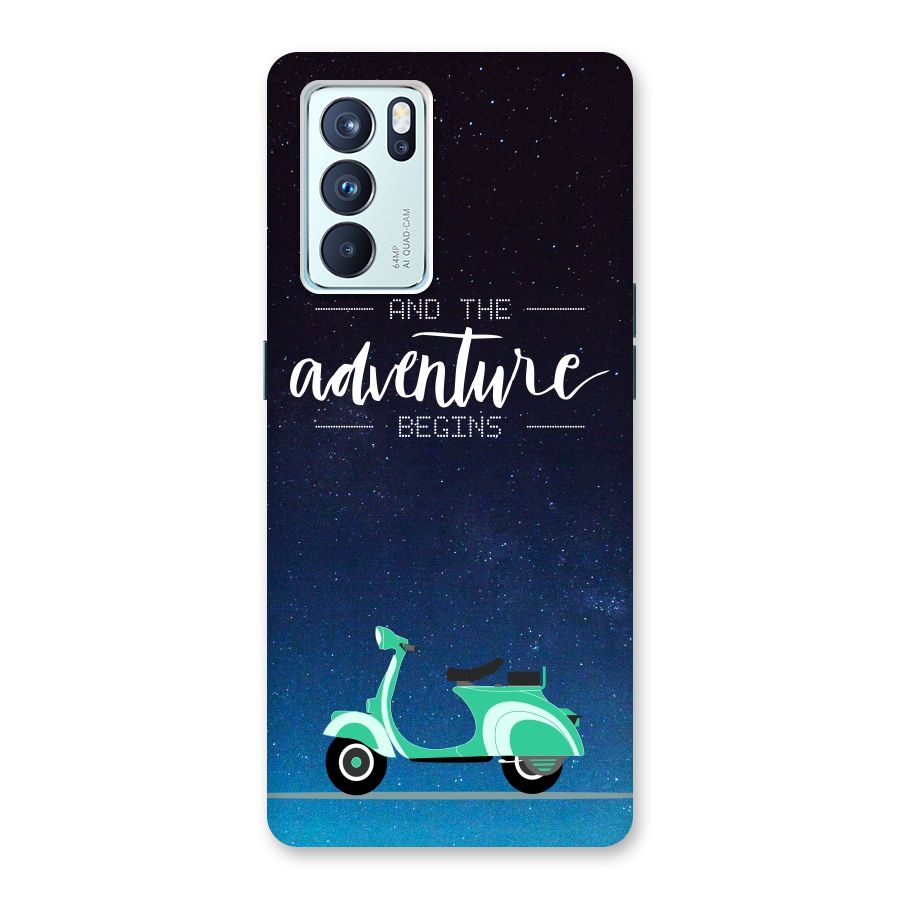 Adventure Scooter Back Case for Oppo Reno6 Pro 5G