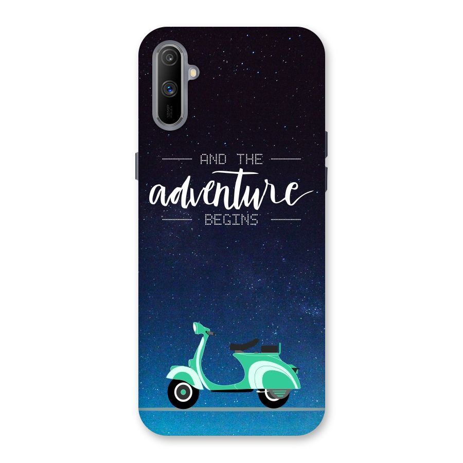 Adventure Scooter Back Case for Realme C3