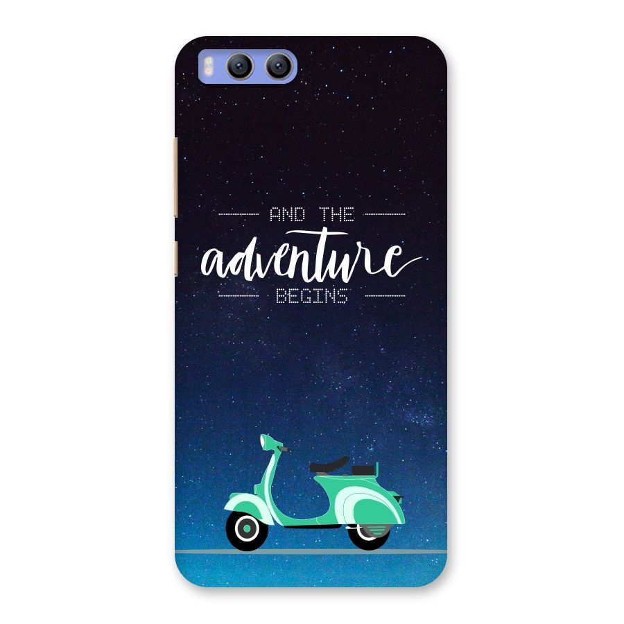 Adventure Scooter Back Case for Xiaomi Mi 6