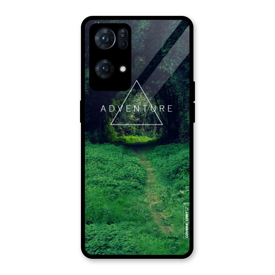 Adventure Take Glass Back Case for Oppo Reno7 Pro 5G