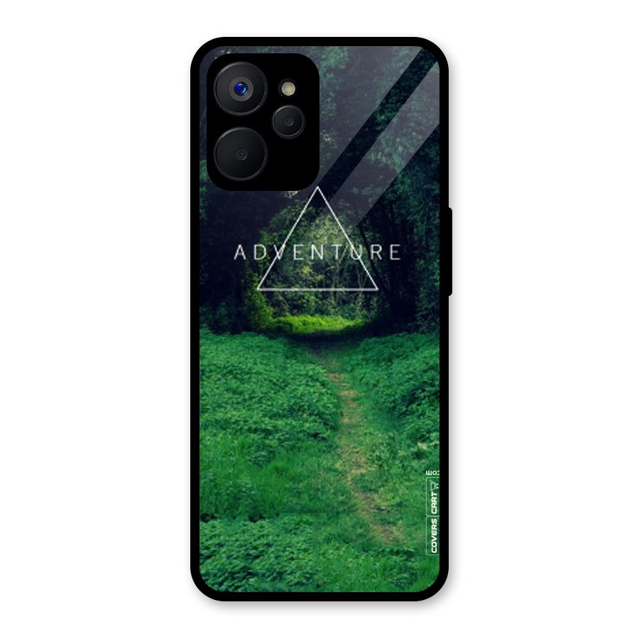 Adventure Take Glass Back Case for Realme 9i 5G