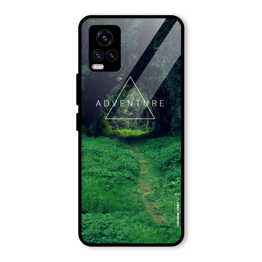 Adventure Take Glass Back Case for Vivo V20