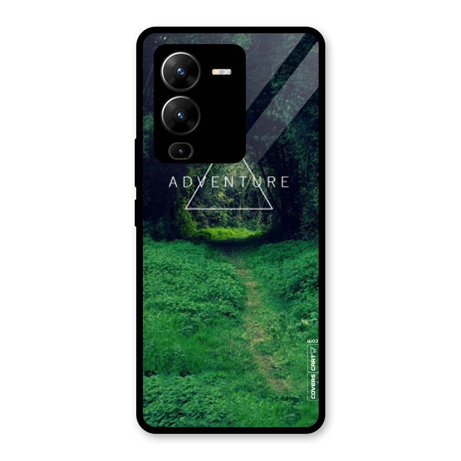Adventure Take Glass Back Case for Vivo V25 Pro