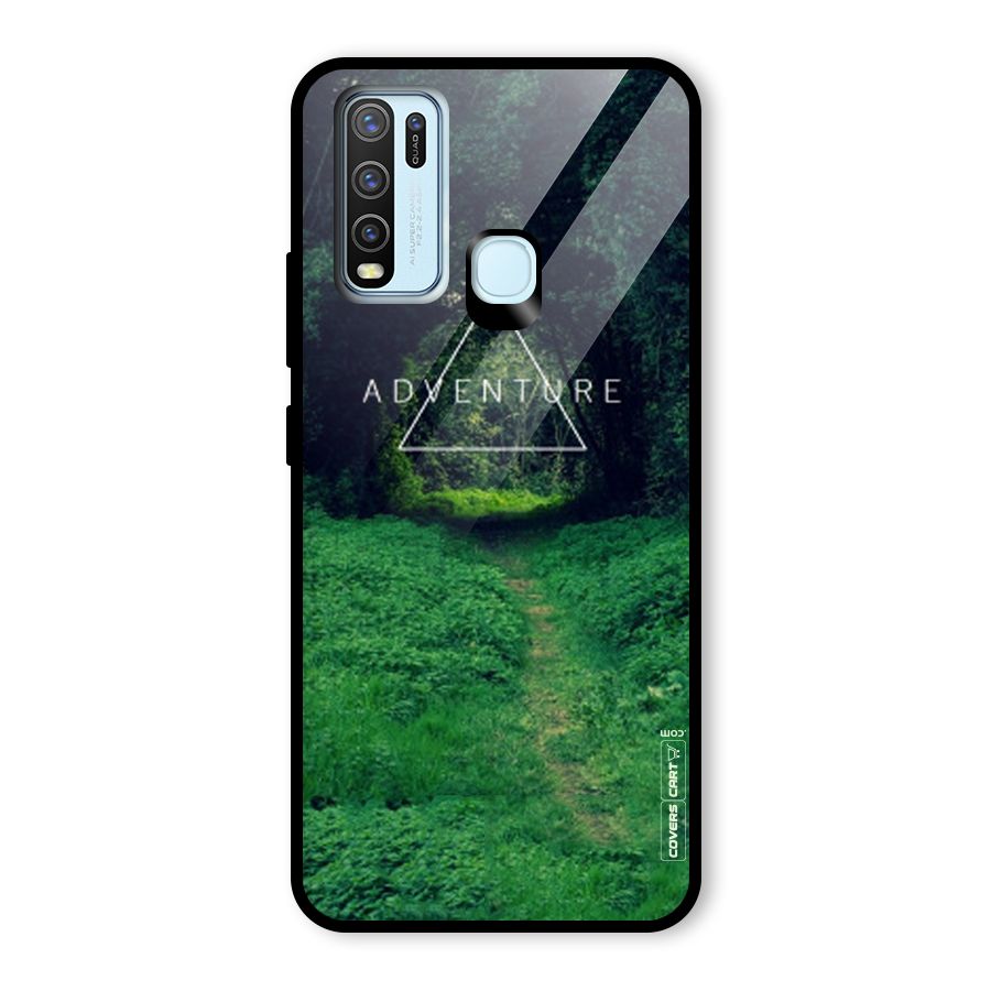 Adventure Take Glass Back Case for Vivo Y30