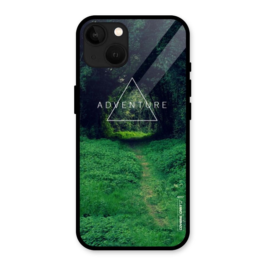 Adventure Take Glass Back Case for iPhone 13
