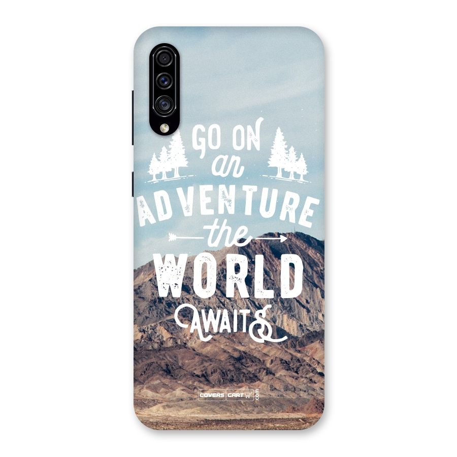 Adventure World Back Case for Galaxy A30s