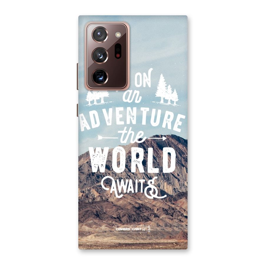 Adventure World Back Case for Galaxy Note 20 Ultra