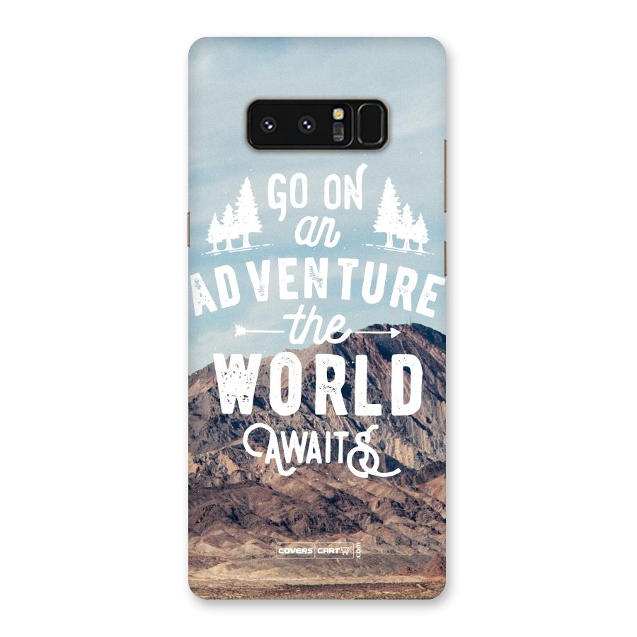 Adventure World Back Case for Galaxy Note 8