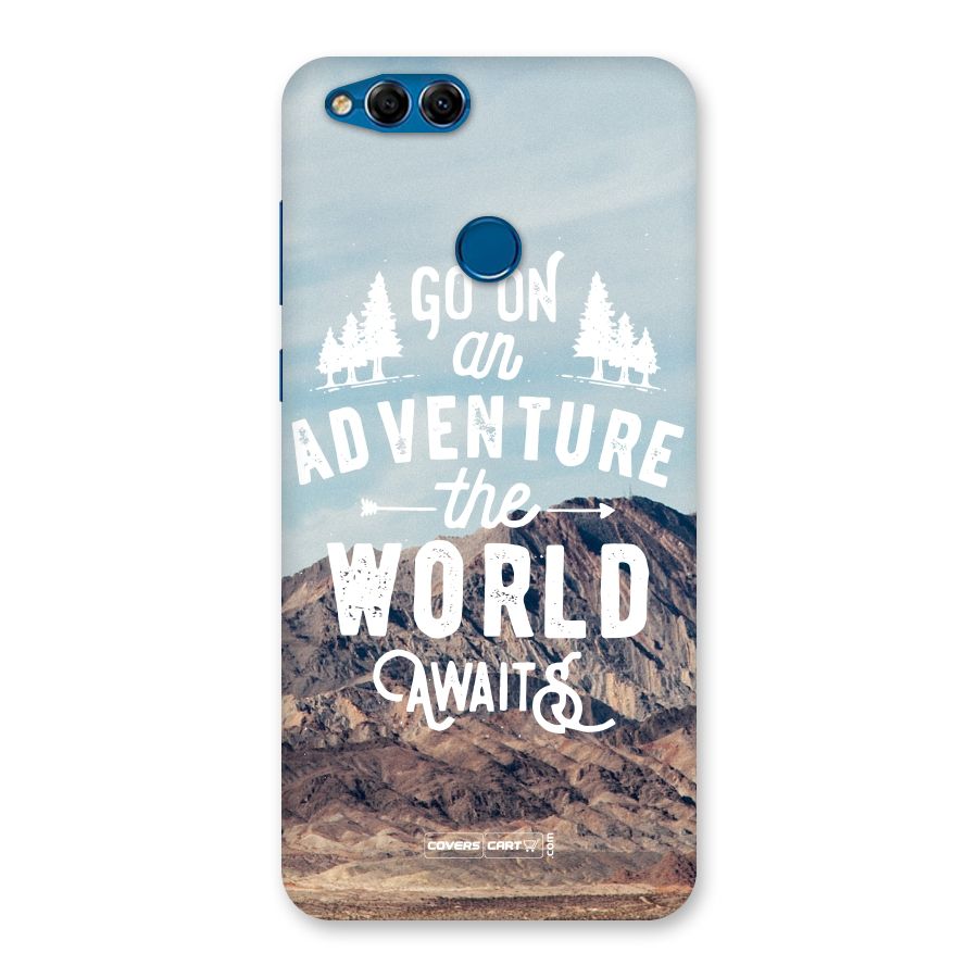 Adventure World Back Case for Honor 7X