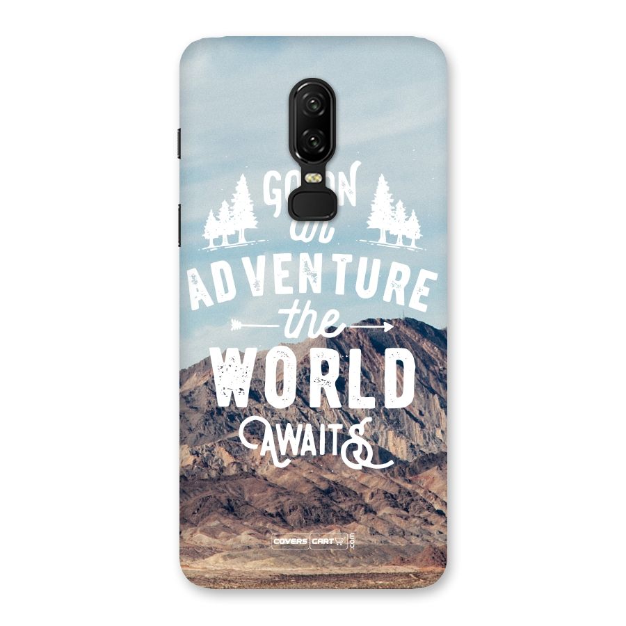 Adventure World Back Case for OnePlus 6