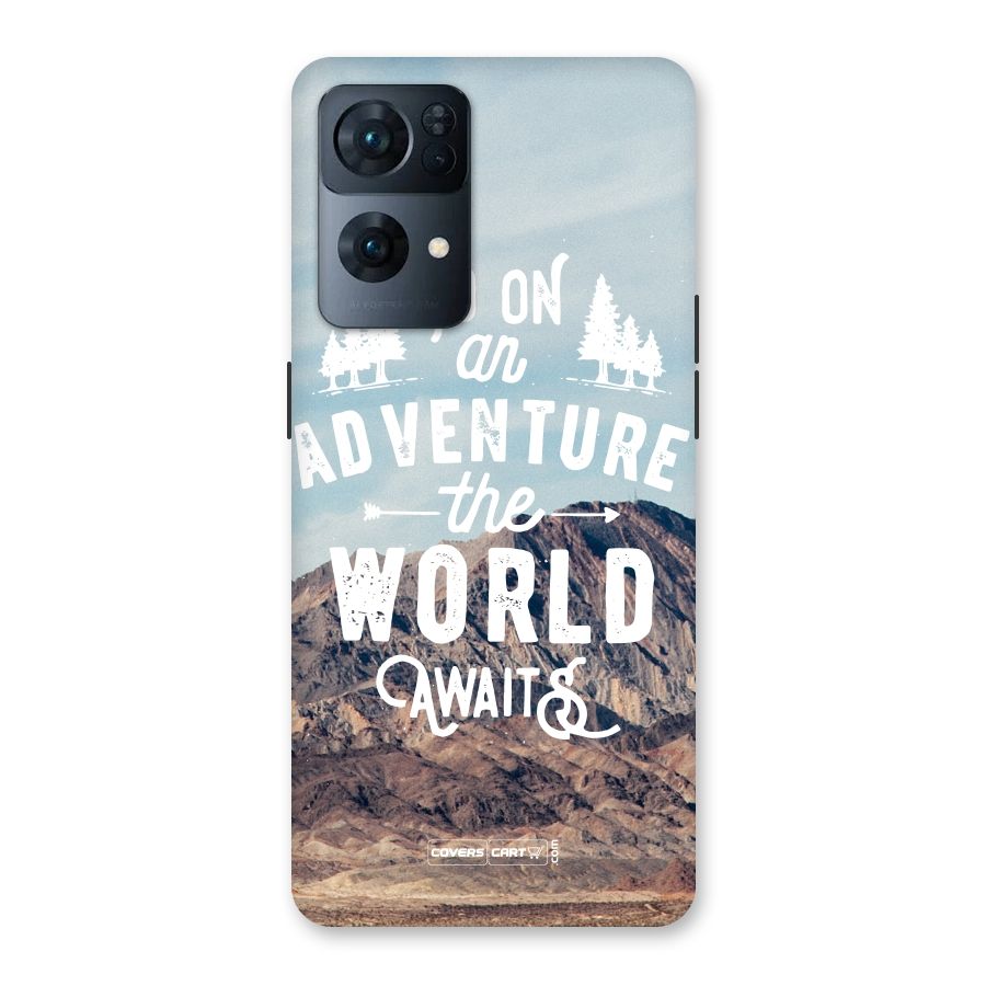 Adventure World Back Case for Oppo Reno7 Pro 5G