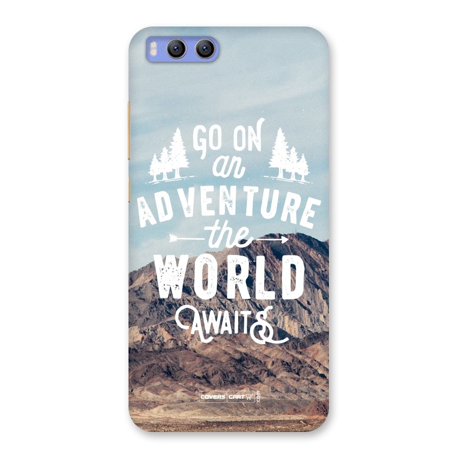 Adventure World Back Case for Xiaomi Mi 6