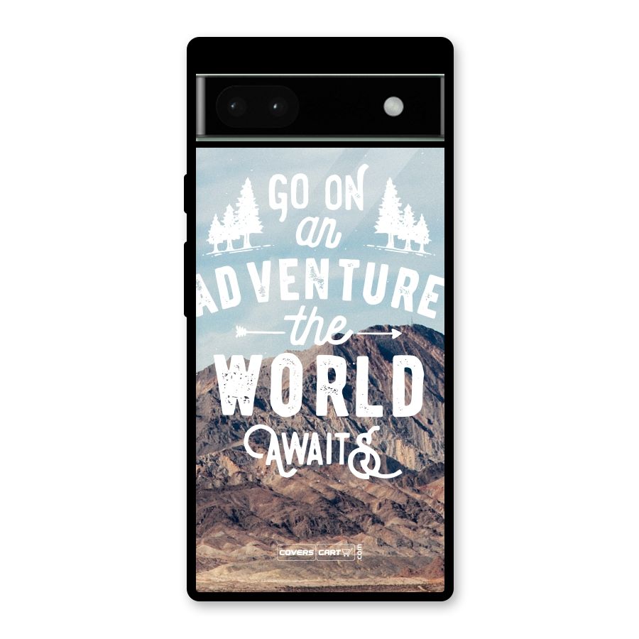 Adventure World Glass Back Case for Google Pixel 6a