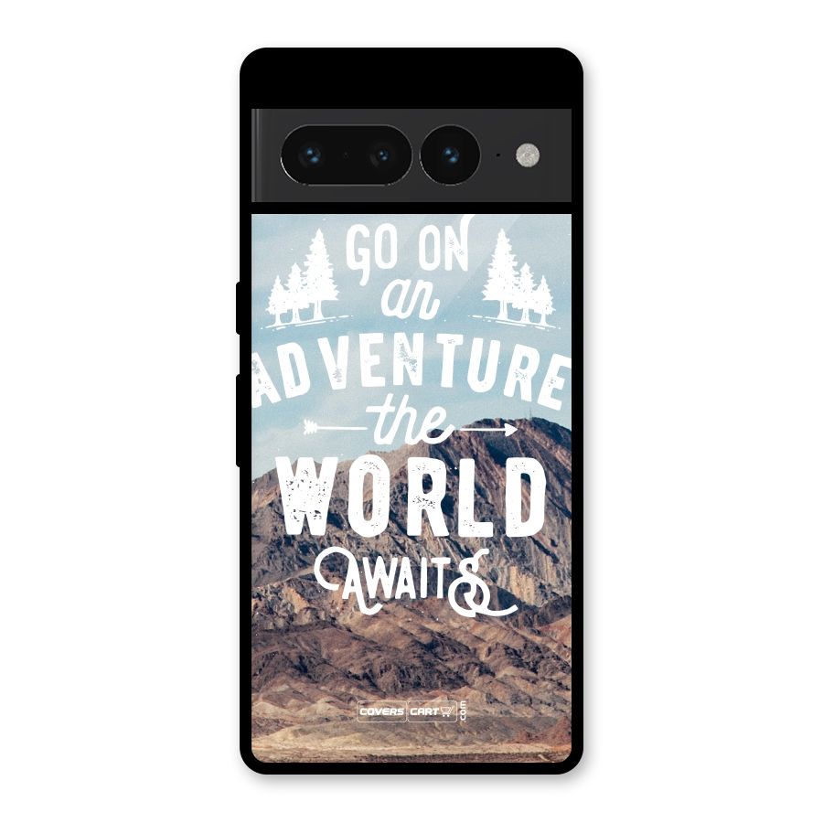 Adventure World Glass Back Case for Google Pixel 7 Pro