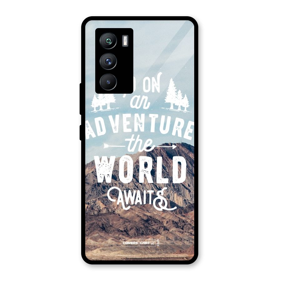 Adventure World Glass Back Case for Vivo iQOO 9 SE