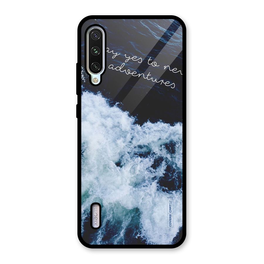 Adventures Glass Back Case for Mi A3