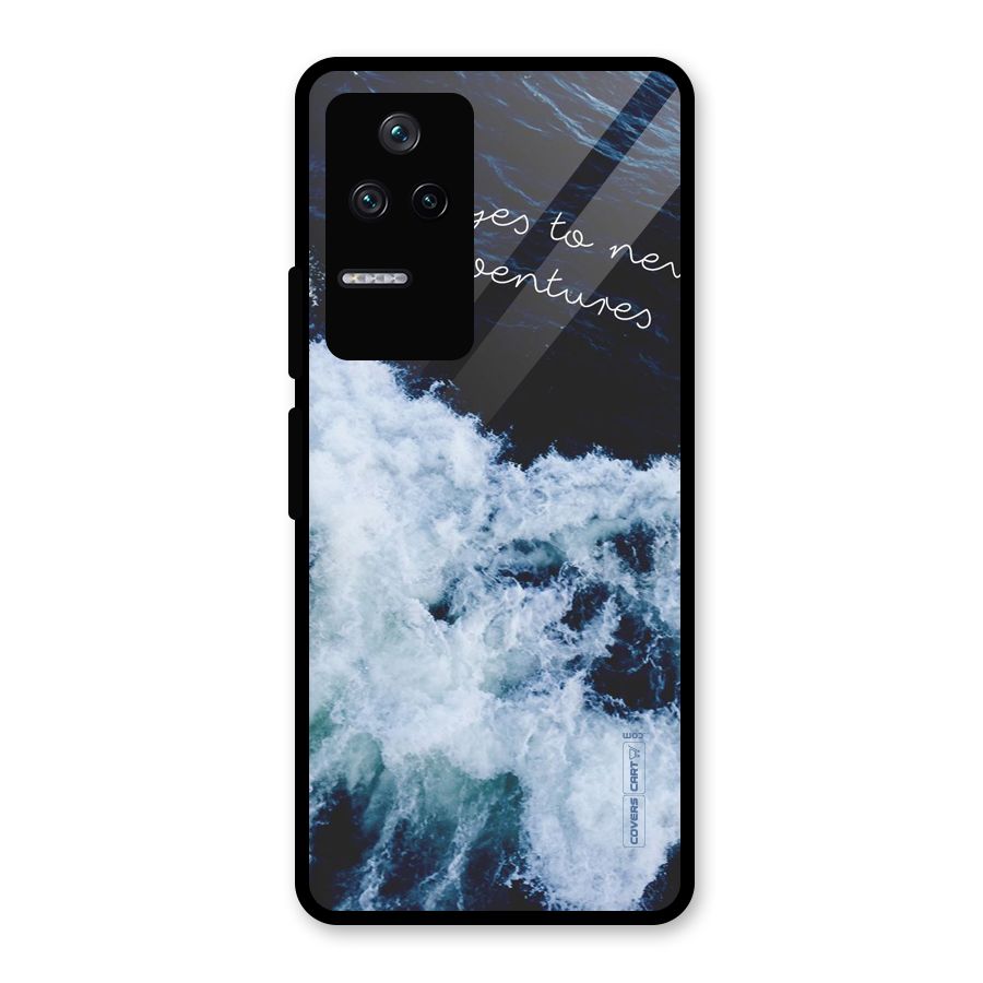 Adventures Glass Back Case for Poco F4 5G