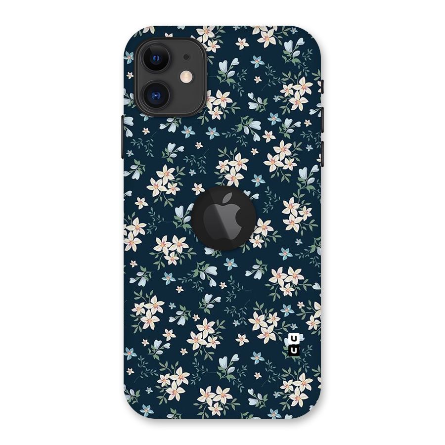 Aesthetic Bloom Back Case for iPhone 11 Logo Cut