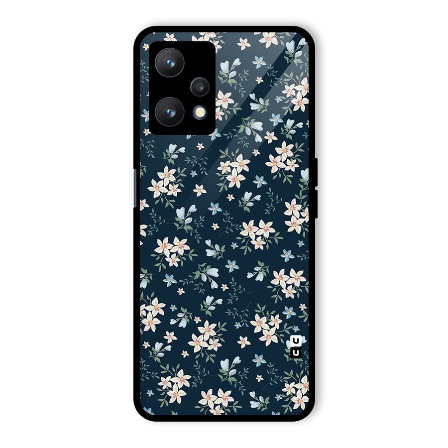 Aesthetic Bloom Glass Back Case for Realme 9 Pro 5G